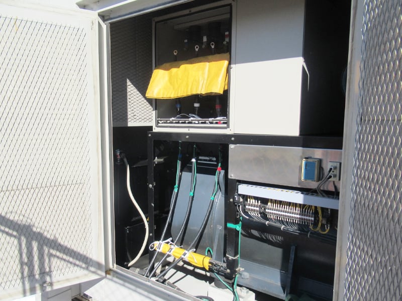 仮設発電機設置